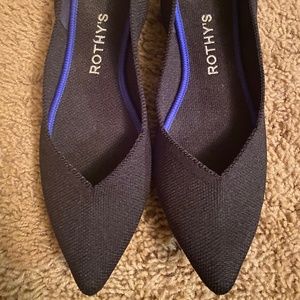 Rothy’s - Black pointed toe flats